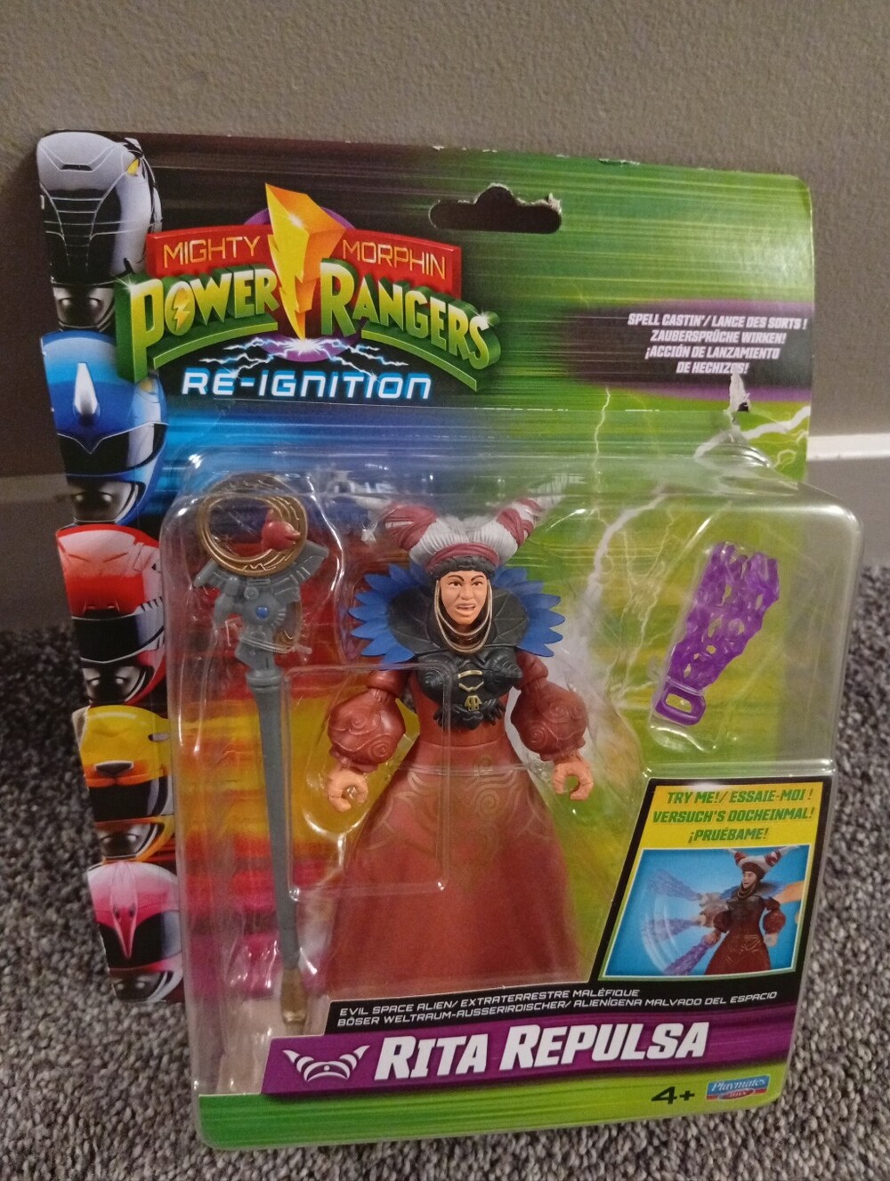 Power Ranger Rita Repulsa Action Figure - Damaged Box But New - Picture 5 of 7